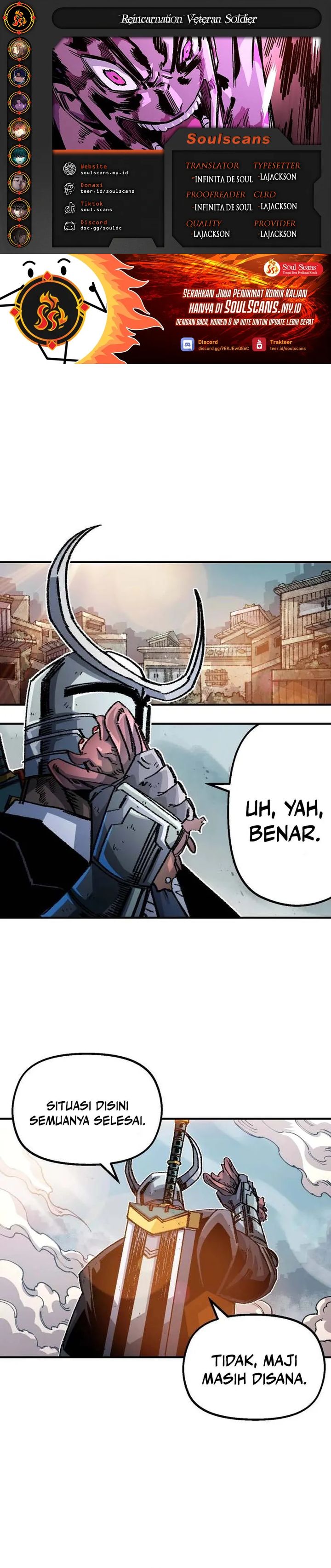 Reincarnation Of The Veteran Soldier Chapter 108 Gambar 1