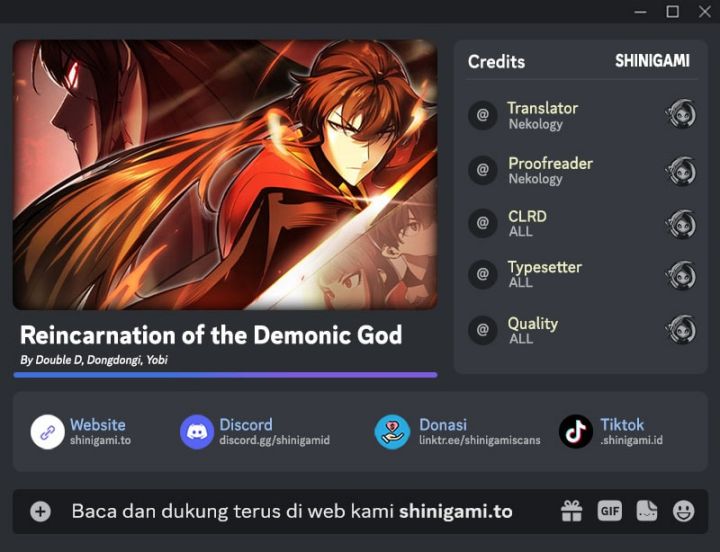 Reincarnation Of The Demonic God Chapter 06 Gambar 1