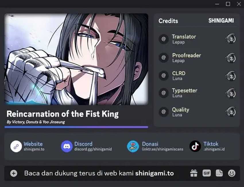 Reincarnation Of The Fist King Chapter 05 Gambar 1