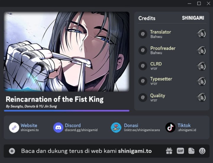 Reincarnation Of The Fist King Chapter 11 Gambar 1