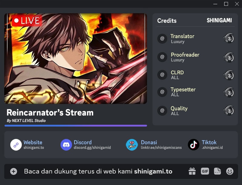 Reincarnator’s Stream Chapter 21 Gambar 1