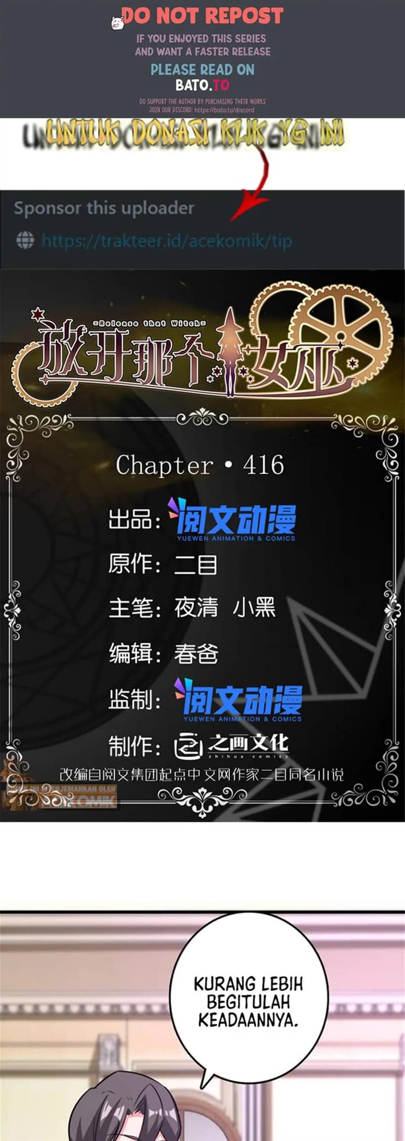 Release That Witch Chapter 416 Gambar 1