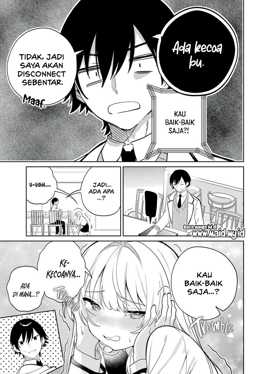 Remote Jugyou ni Nattara Class 1 no Bishoujo to Doukyo Suru Koto ni Natta Chapter 04 Gambar 15