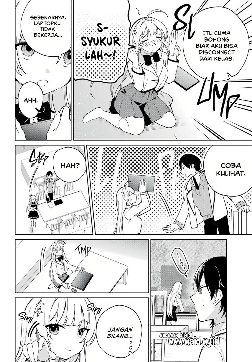 Remote Jugyou ni Nattara Class 1 no Bishoujo to Doukyo Suru Koto ni Natta Chapter 04 Gambar 16