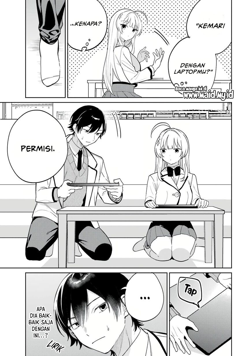 Remote Jugyou ni Nattara Class 1 no Bishoujo to Doukyo Suru Koto ni Natta Chapter 04 Gambar 17
