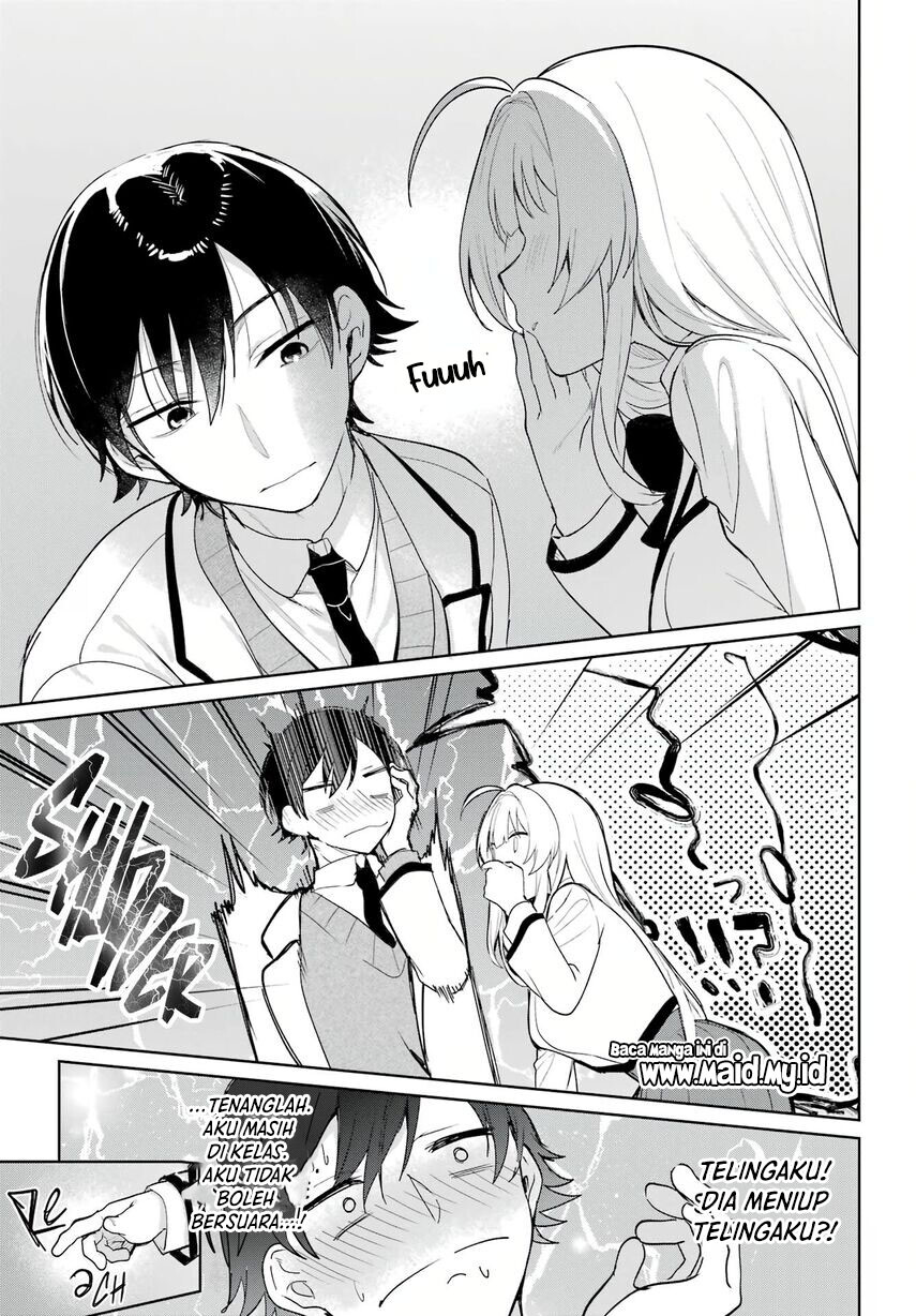 Remote Jugyou ni Nattara Class 1 no Bishoujo to Doukyo Suru Koto ni Natta Chapter 04 Gambar 23
