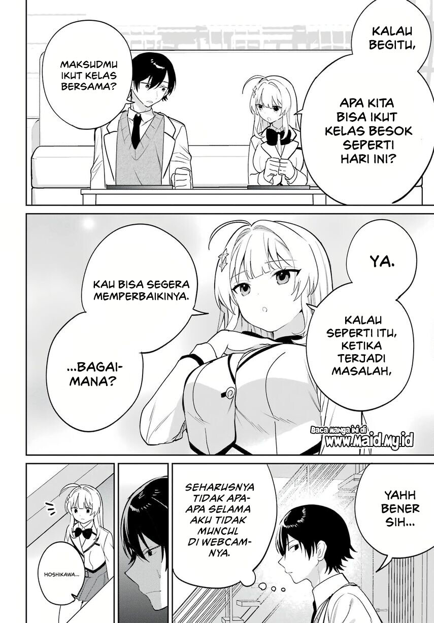 Remote Jugyou ni Nattara Class 1 no Bishoujo to Doukyo Suru Koto ni Natta Chapter 04 Gambar 30