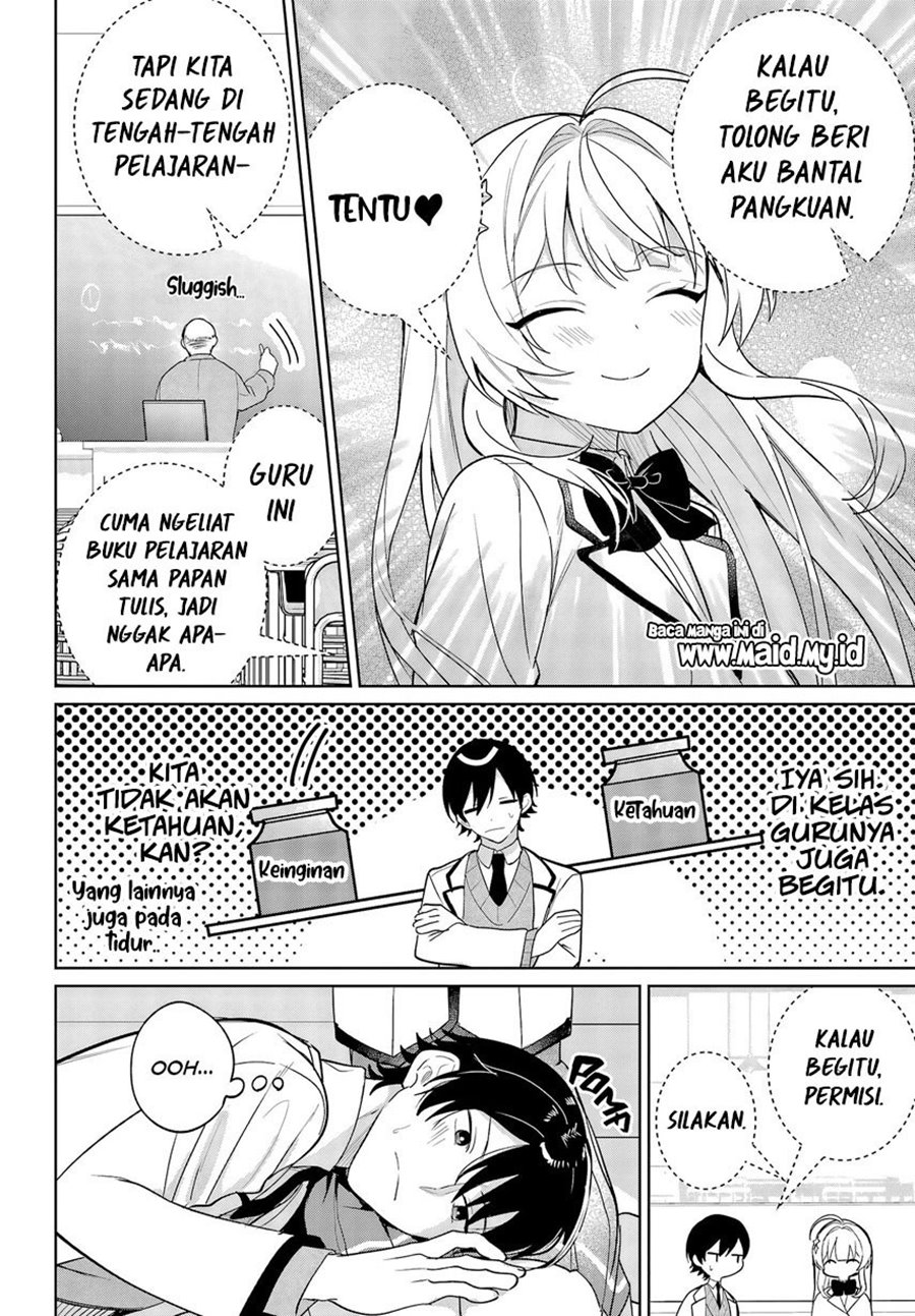 Remote Jugyou ni Nattara Class 1 no Bishoujo to Doukyo Suru Koto ni Natta Chapter 06 Gambar 14