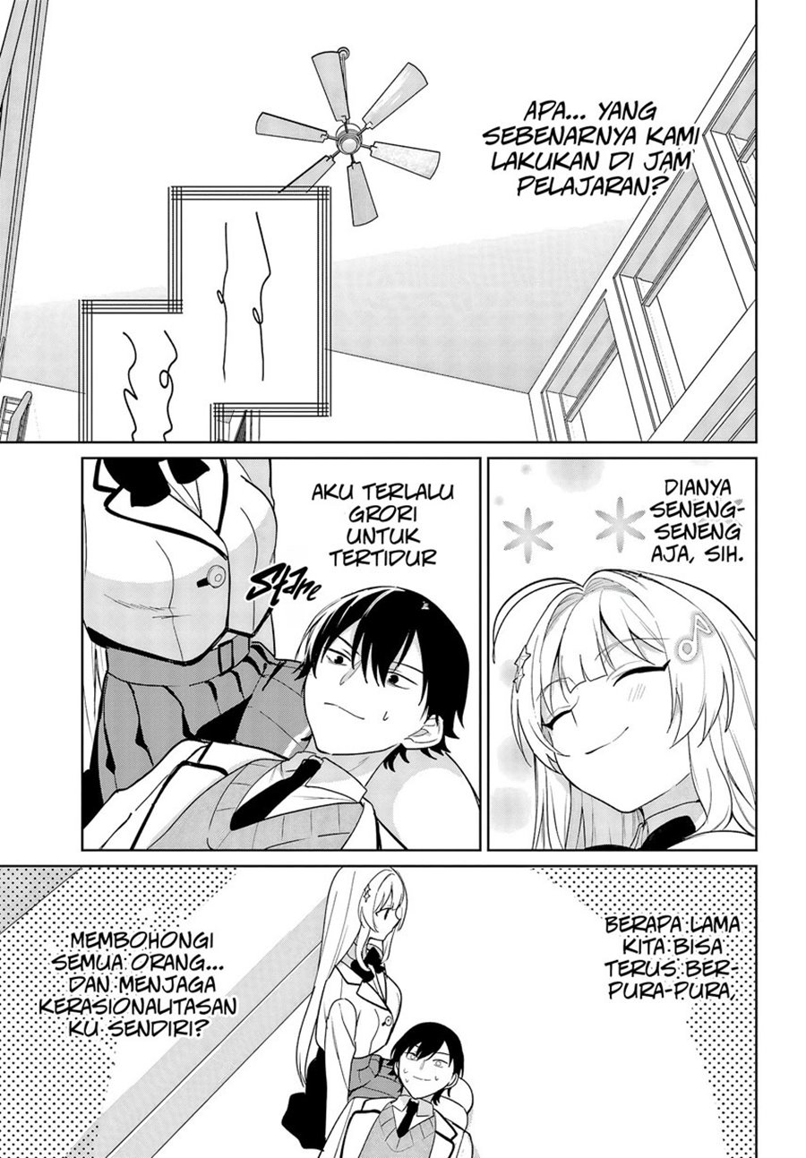 Remote Jugyou ni Nattara Class 1 no Bishoujo to Doukyo Suru Koto ni Natta Chapter 06 Gambar 17