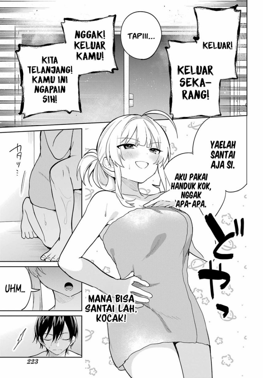 Remote Jugyou ni Nattara Class 1 no Bishoujo to Doukyo Suru Koto ni Natta Chapter 08 Gambar 22