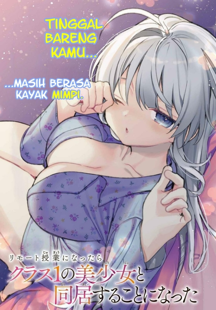Remote Jugyou ni Nattara Class 1 no Bishoujo to Doukyo Suru Koto ni Natta Chapter 17 Gambar 3