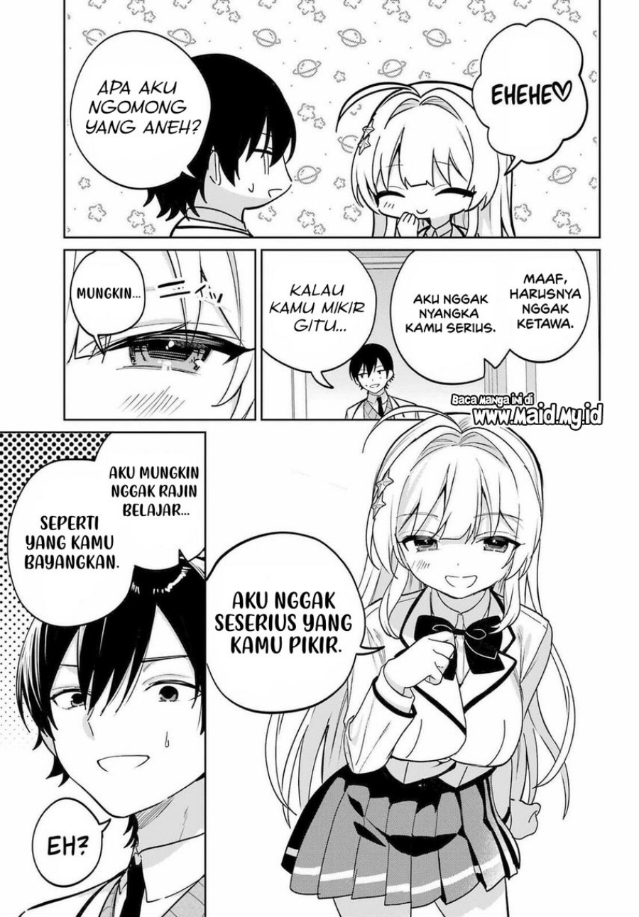 Remote Jugyou ni Nattara Class 1 no Bishoujo to Doukyo Suru Koto ni Natta Chapter 17 Gambar 10