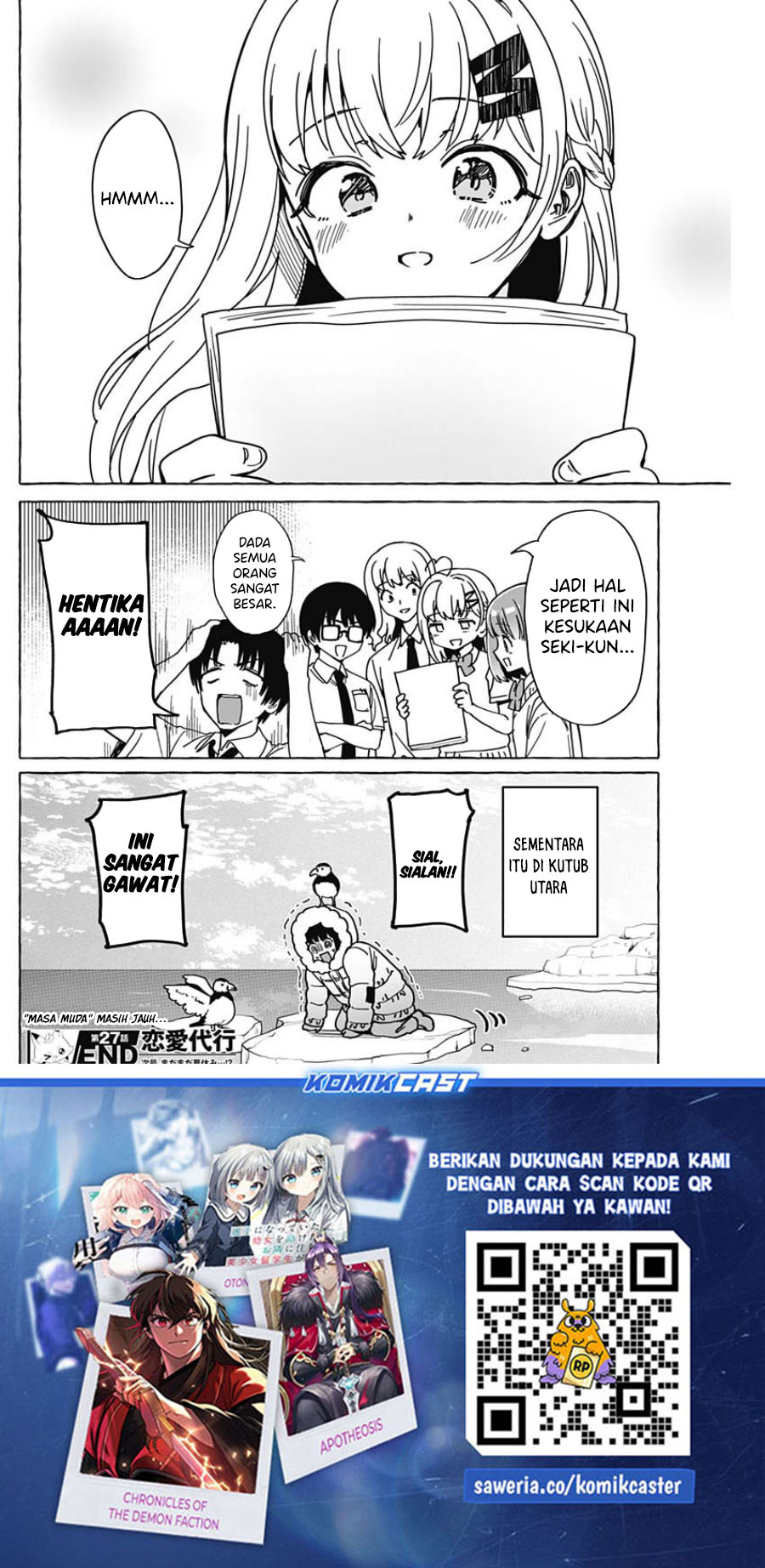 Renai Daikou Chapter 27 Gambar 19