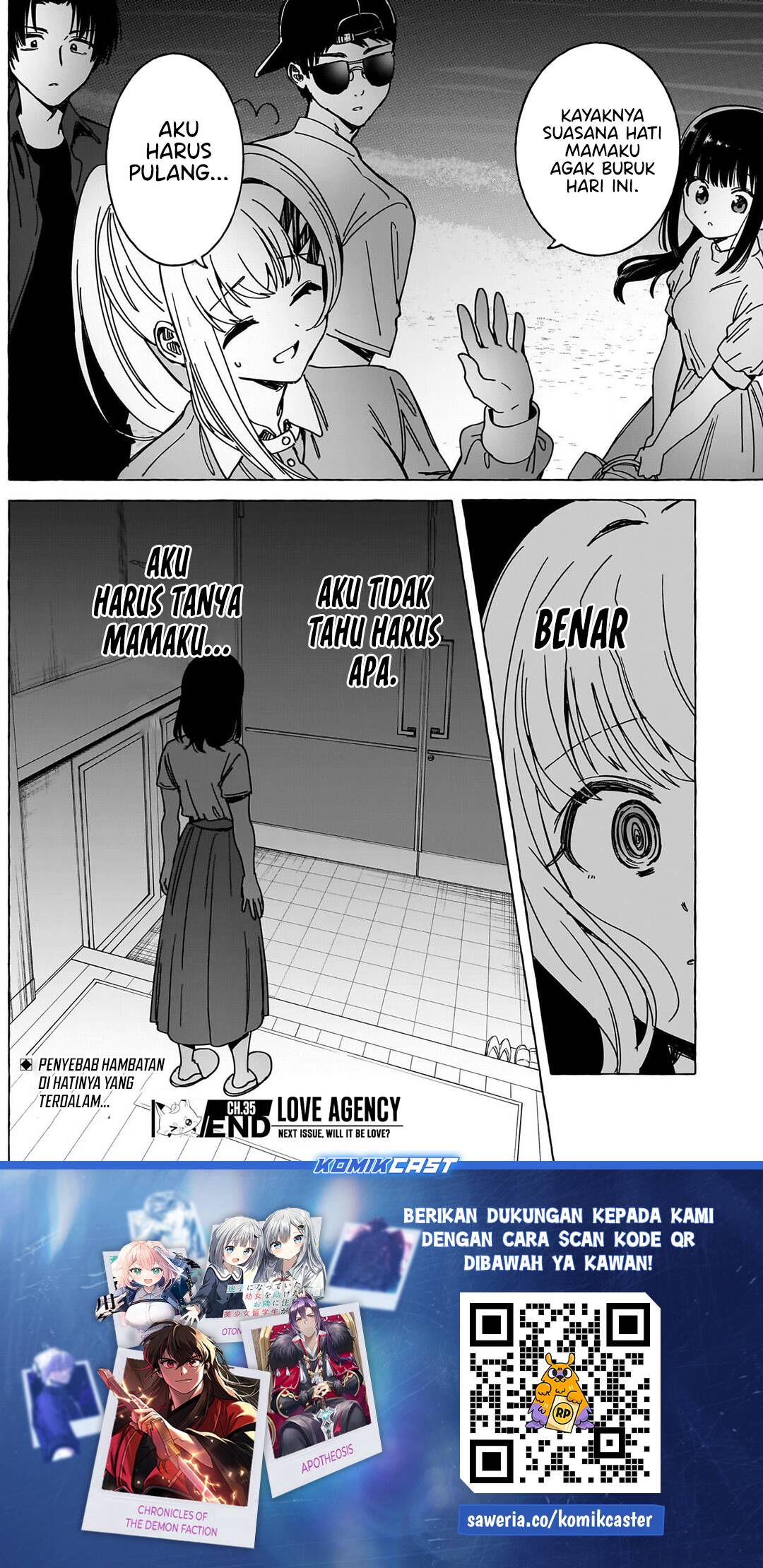 Renai Daikou Chapter 35 Gambar 19