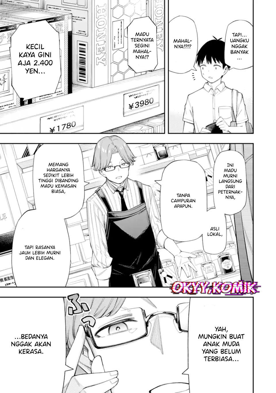 Renai no Jugyou Chapter 09.2 Gambar 11