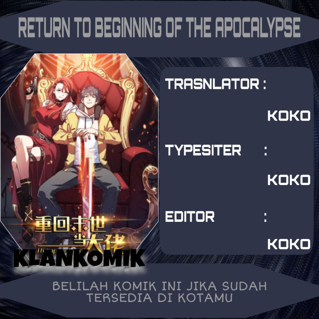 Return To Beginning Of The Apocalypse Chapter 00 Gambar 1