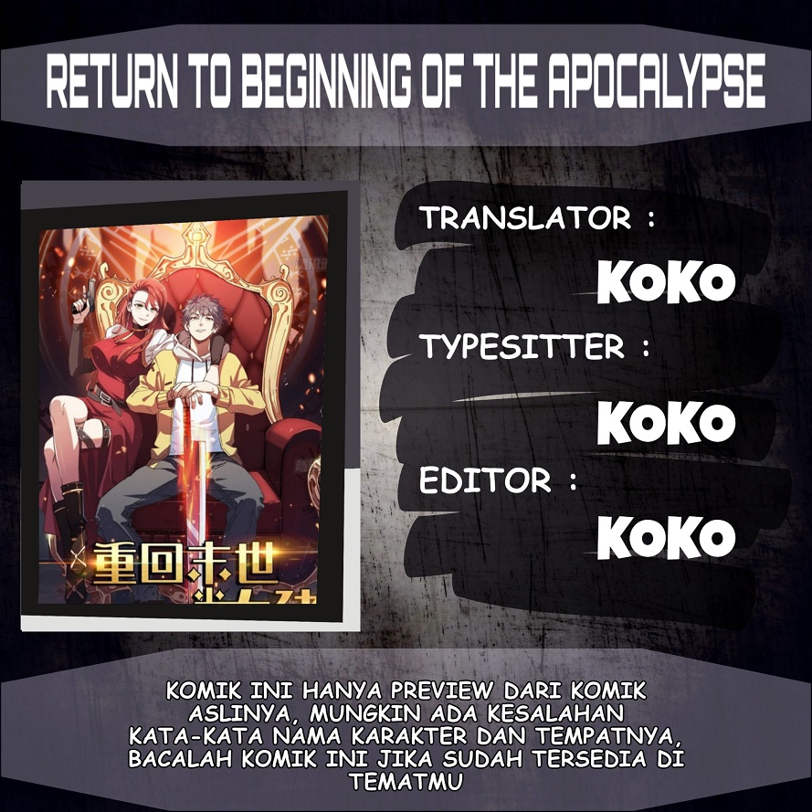 Return To Beginning Of The Apocalypse Chapter 32 Gambar 1