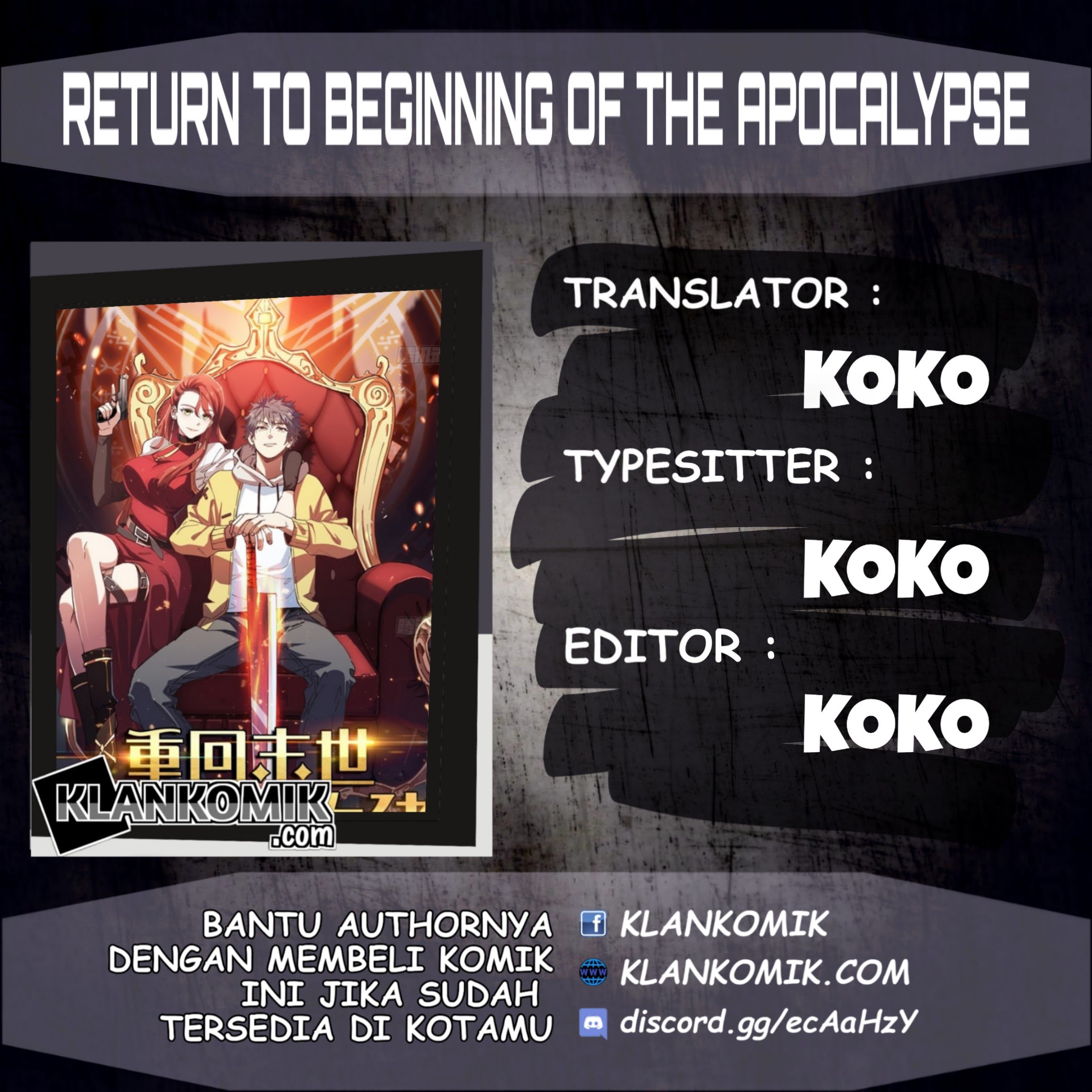 Return To Beginning Of The Apocalypse Chapter 35 Gambar 1