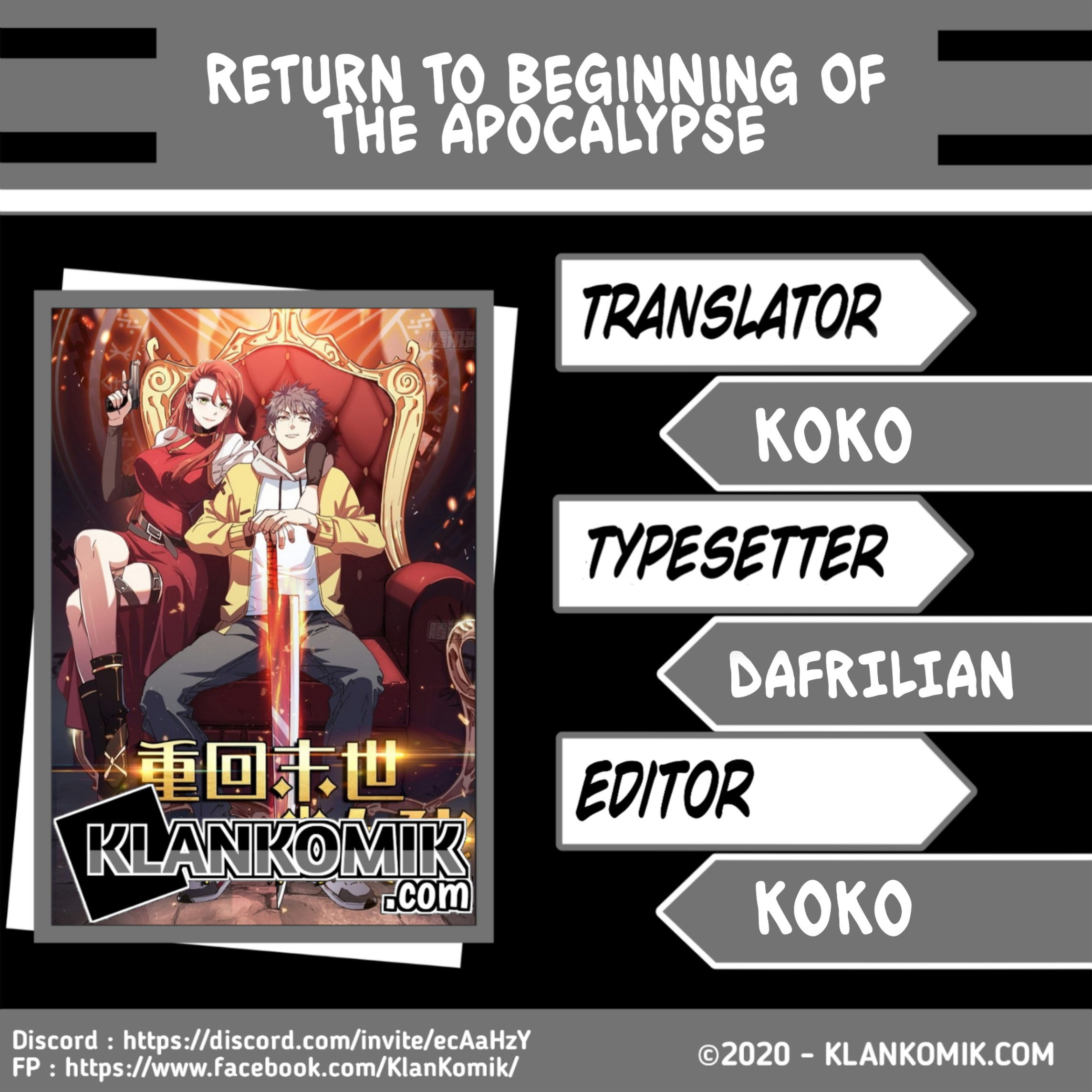 Return To Beginning Of The Apocalypse Chapter 37 Gambar 1