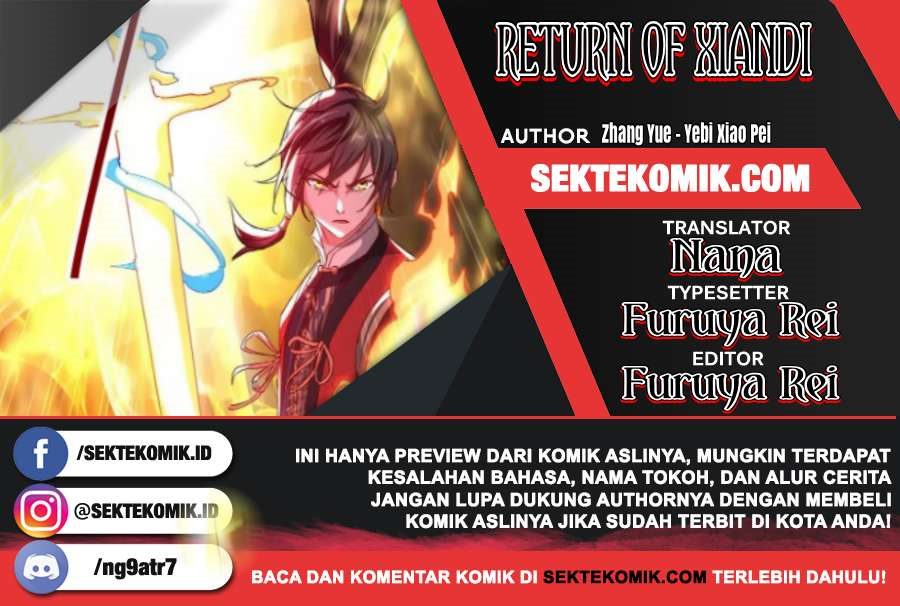 Return of Xiandi Chapter 185 Gambar 1