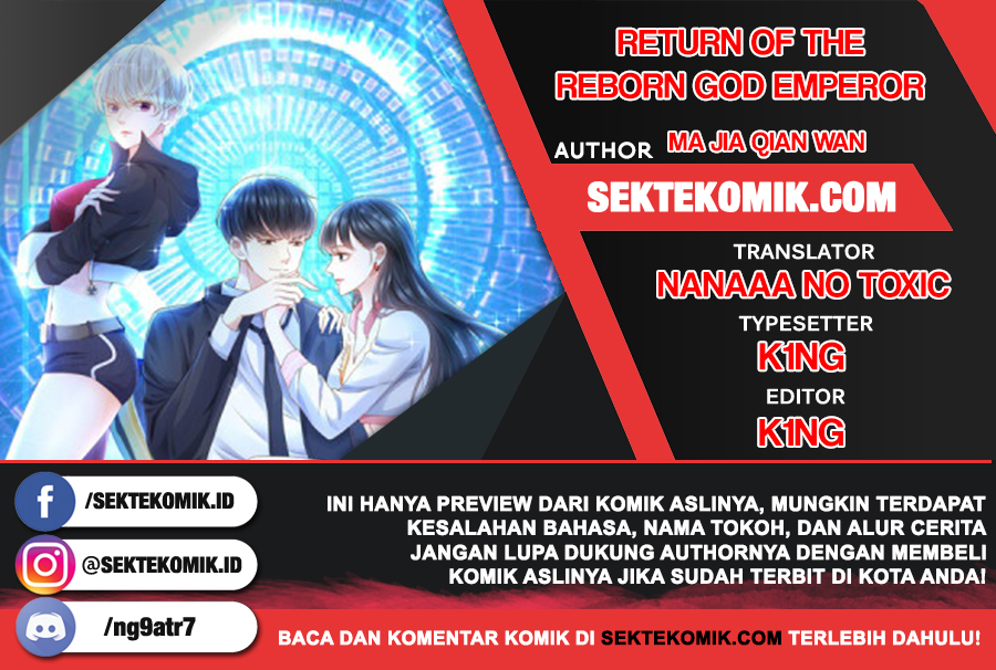 Return of the Reborn God Emperor Chapter 42 Gambar 1