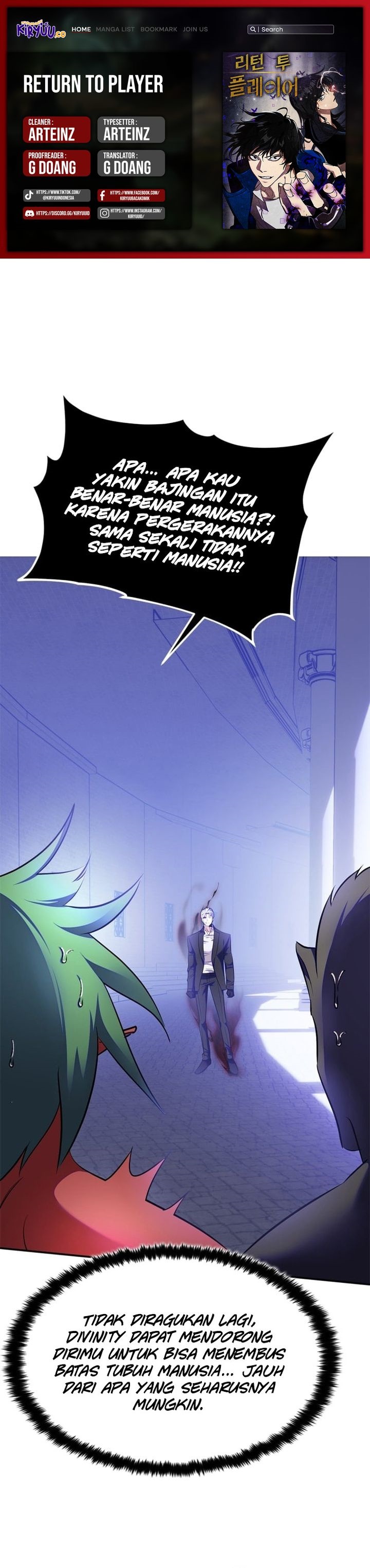 Return to Player Chapter 188 Gambar 1
