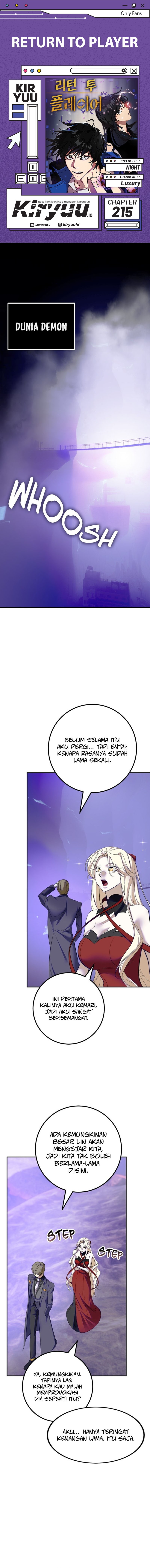 Return to Player Chapter 215 Gambar 1