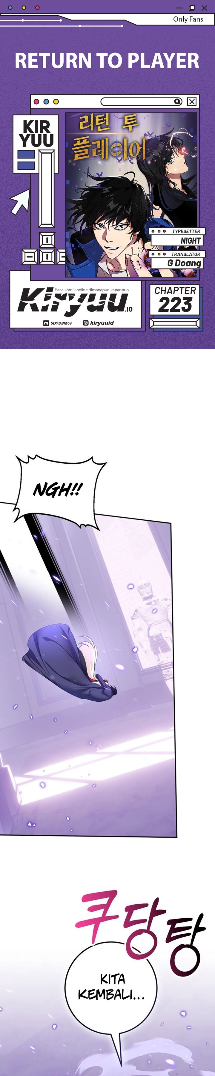 Return to Player Chapter 223 Gambar 1