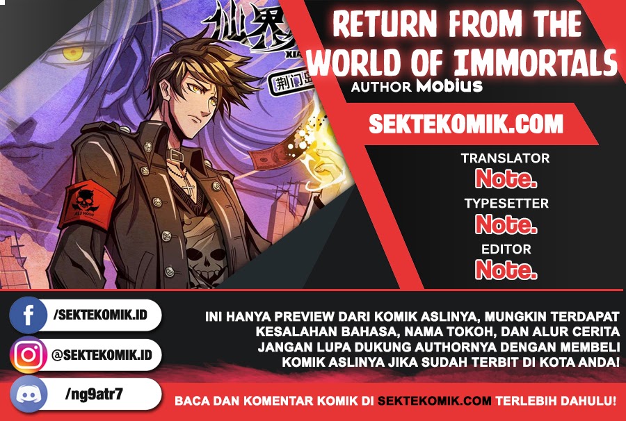 Return From the World of Immortals Chapter 132 Gambar 1