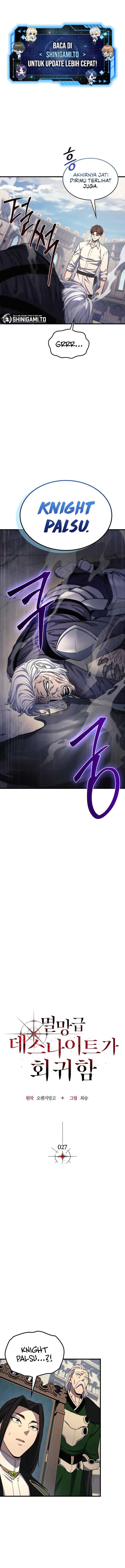 Return Of The Apocalypse-Class Death Knight Chapter 27 Gambar 1