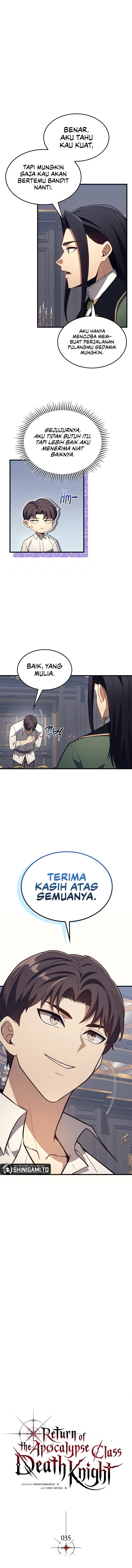 Return Of The Apocalypse-Class Death Knight Chapter 35 Gambar 3