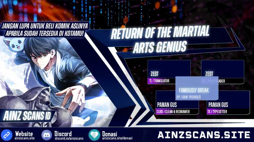 Return Of The Martial Arts Genius Chapter 05 Gambar 1