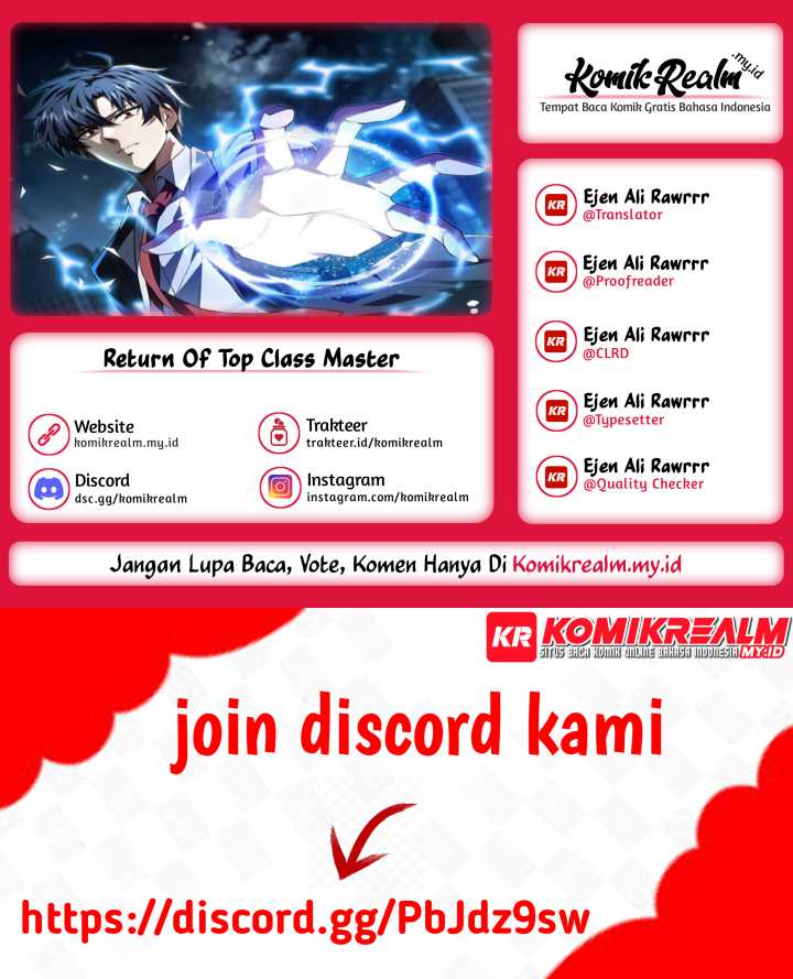 Return Of Top Class Master Chapter 21 Gambar 1
