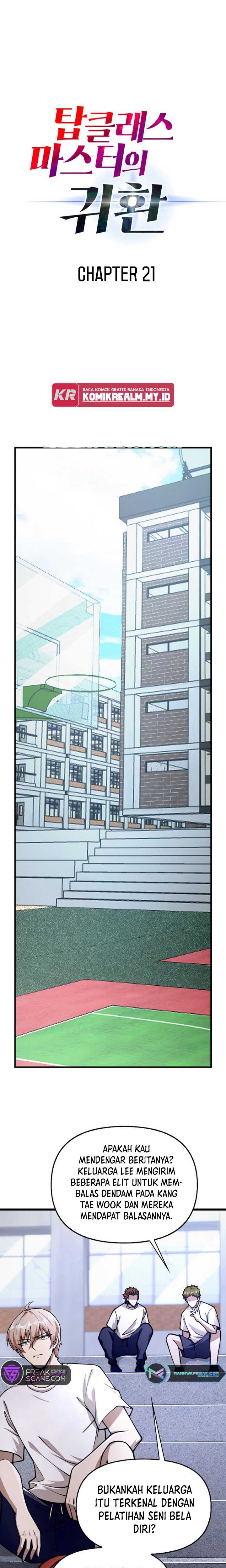 Return Of Top Class Master Chapter 21 Gambar 2