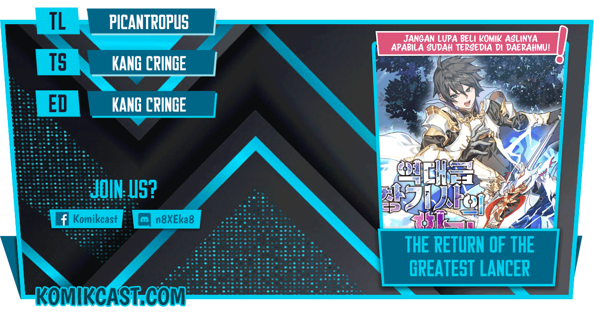 Return of The Greatest Lancer Chapter 00 Gambar 1