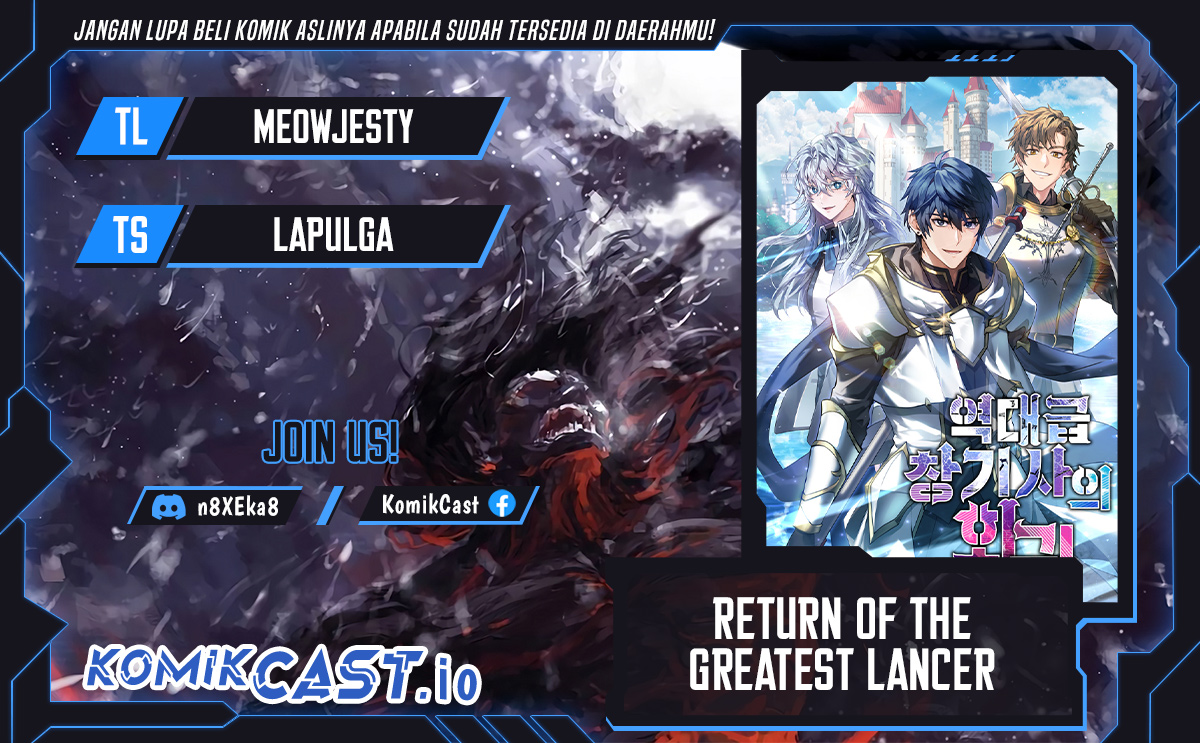 Return of The Greatest Lancer Chapter 100 Gambar 1