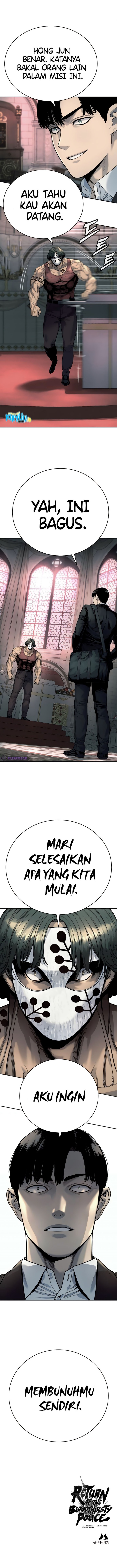 Return of the Bloodthirsty Police Chapter 44 Gambar 14