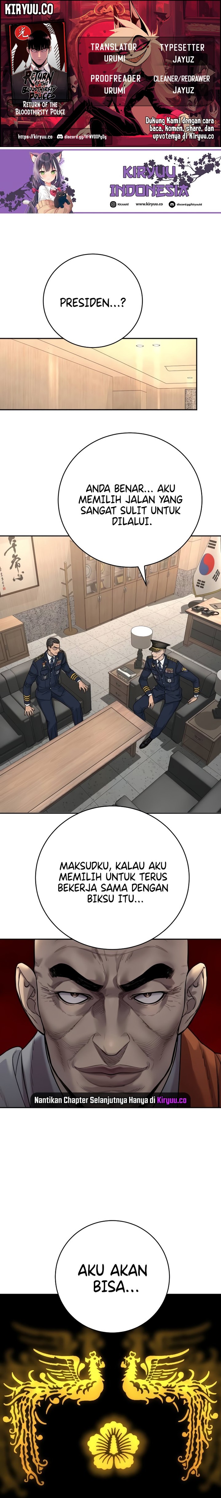 Return of the Bloodthirsty Police Chapter 67 Gambar 1