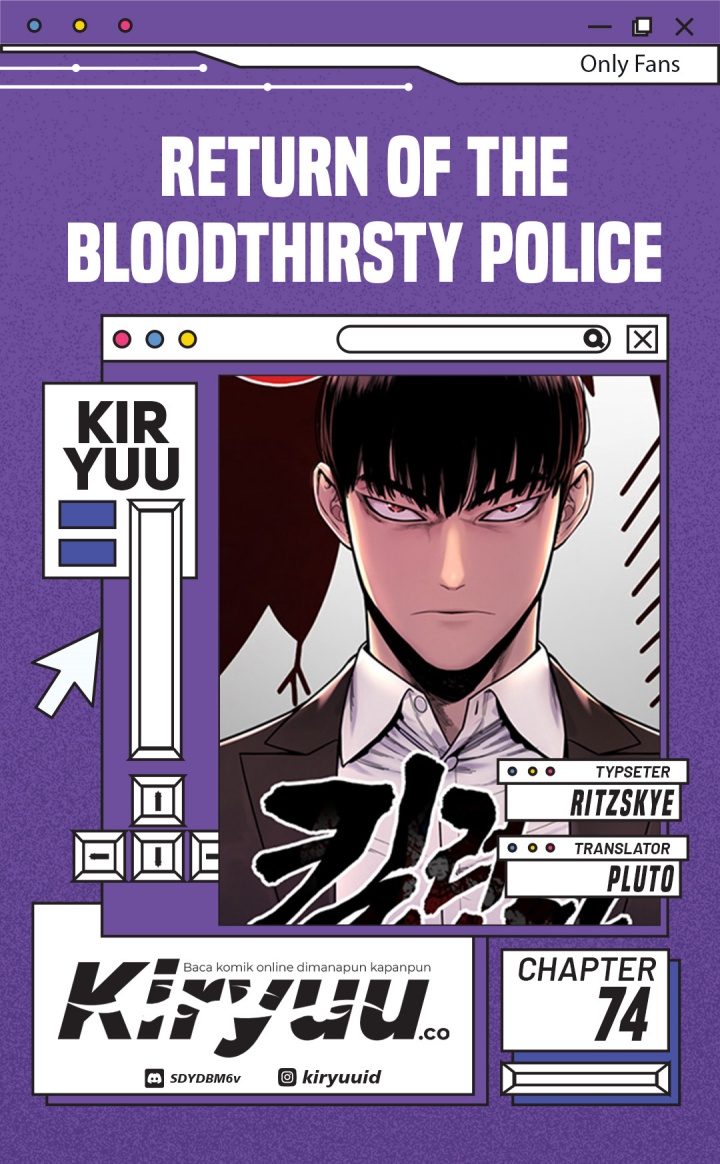 Return of the Bloodthirsty Police Chapter 74 Gambar 1