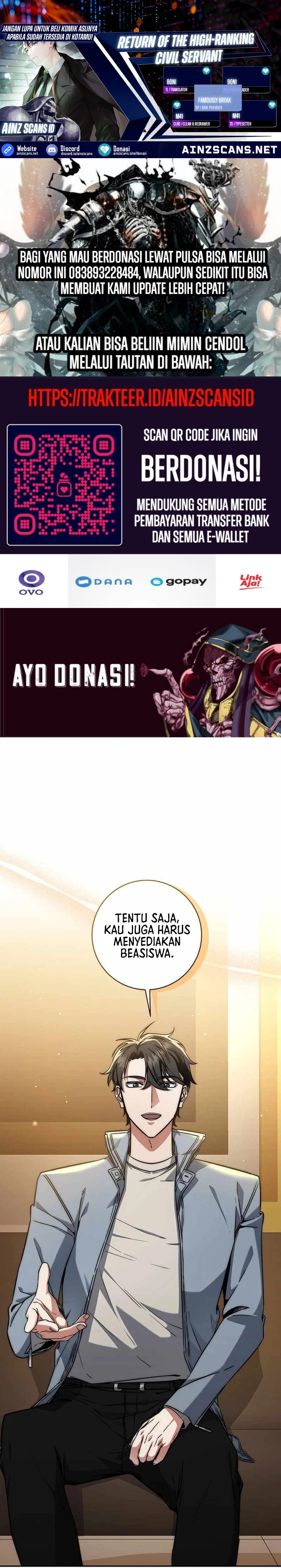 Return of the High-Ranking Civil Servant Chapter 09 Gambar 1