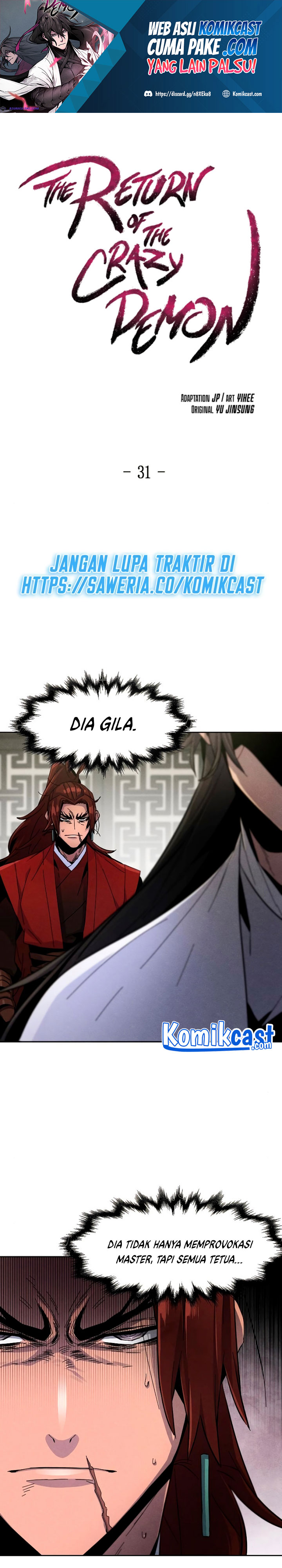 Return of the Mad Demon Chapter 31 Gambar 2