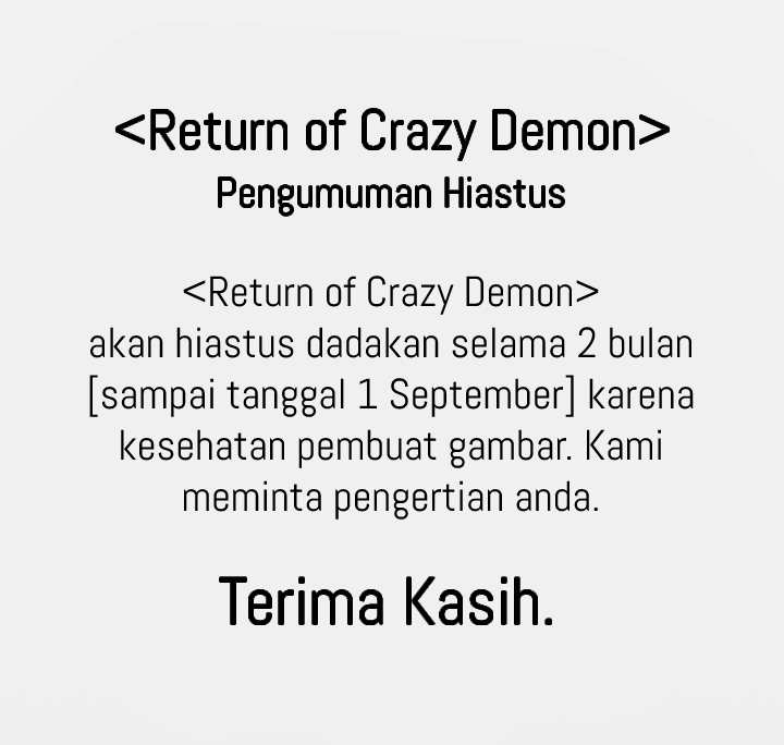 Return of the Mad Demon Chapter 52.5 Gambar 1