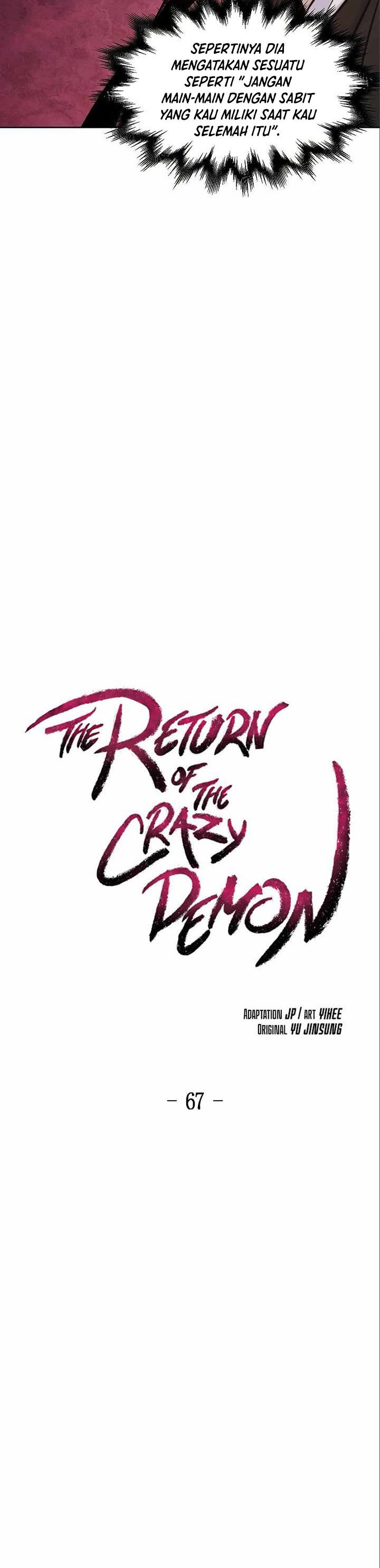Return of the Mad Demon Chapter 67 Gambar 13