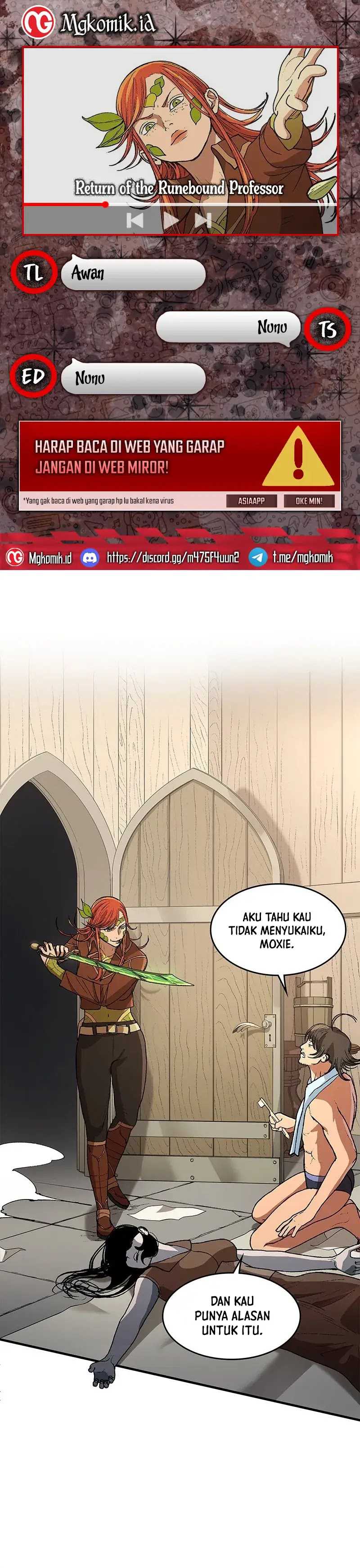 Return of the Runebound Professor Chapter 05 Gambar 1