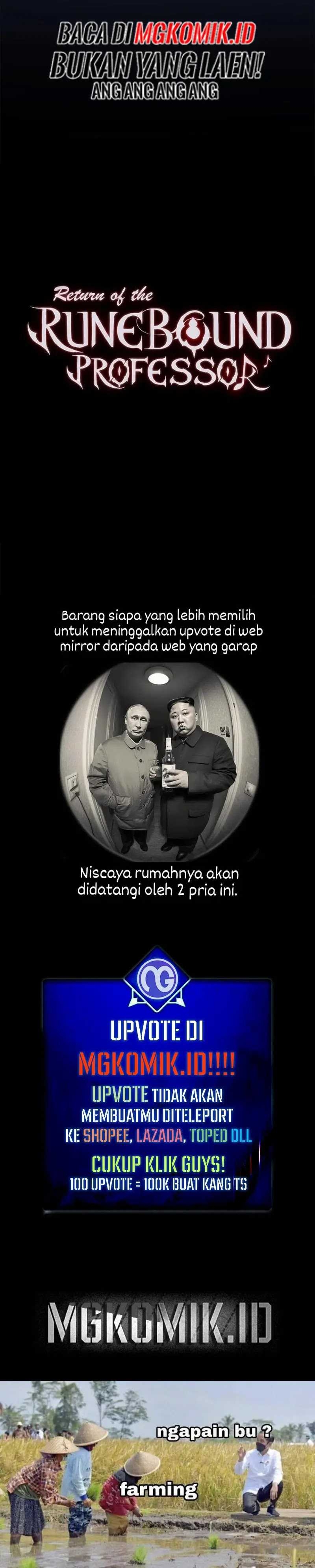 Return of the Runebound Professor Chapter 06 Gambar 37