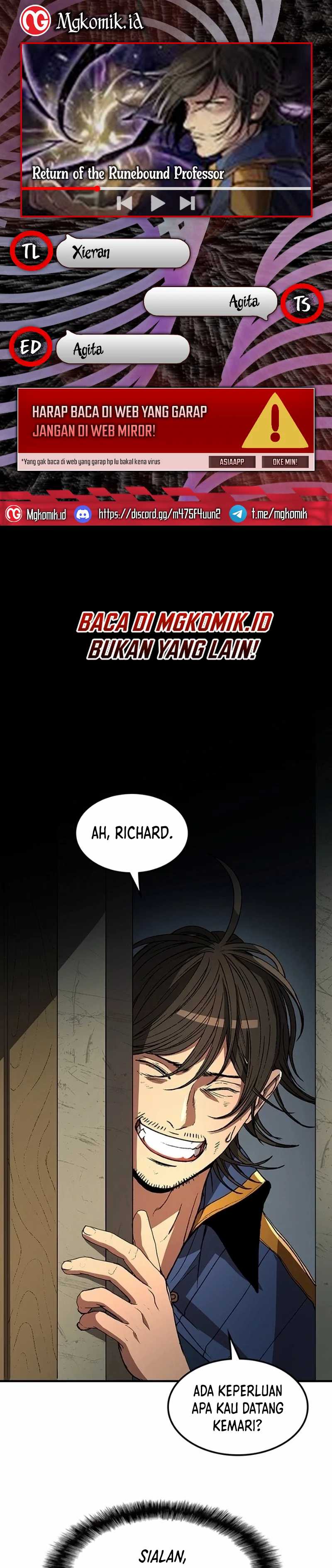 Return of the Runebound Professor Chapter 14 Gambar 1