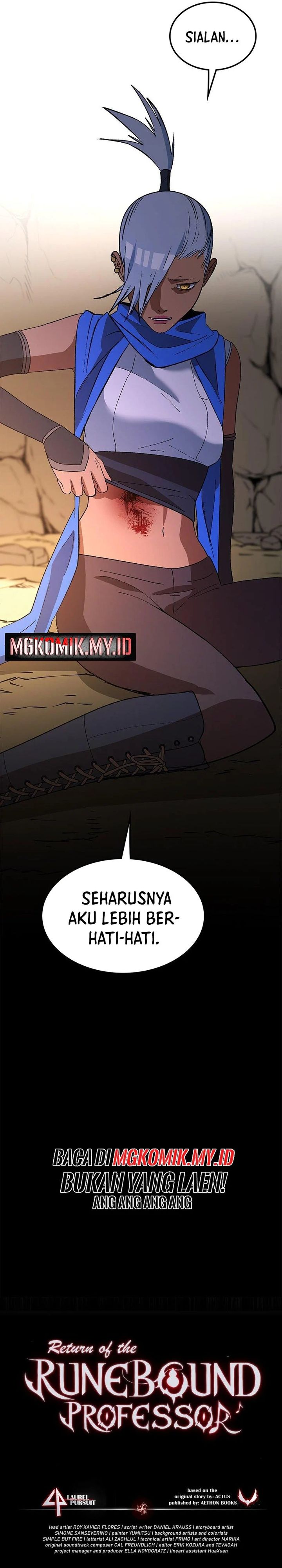 Return of the Runebound Professor Chapter 38 Gambar 39