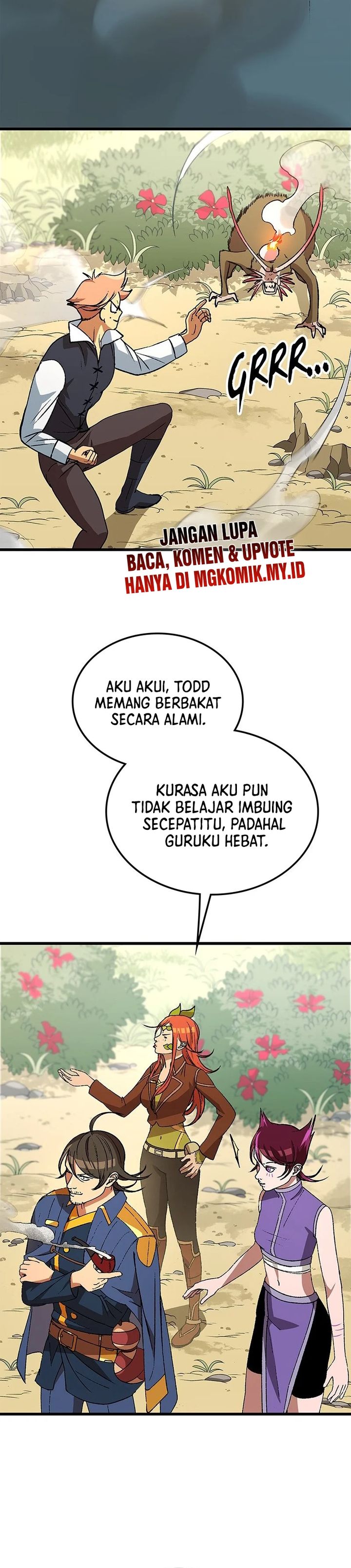 Return of the Runebound Professor Chapter 39 Gambar 16
