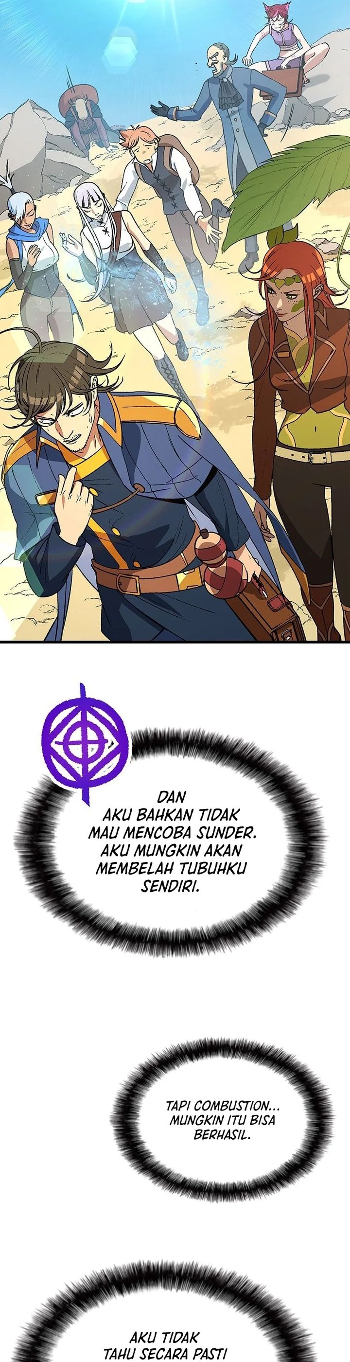 Return of the Runebound Professor Chapter 40 Gambar 18