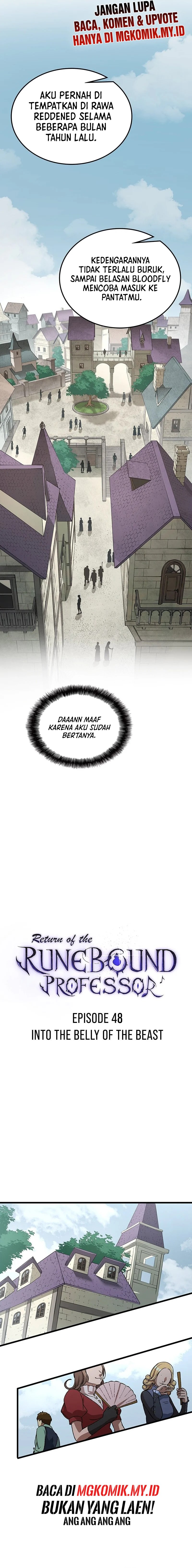 Return of the Runebound Professor Chapter 48 Gambar 8